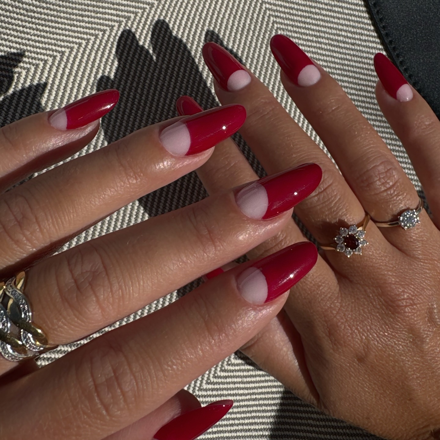 Ongles au chablon
